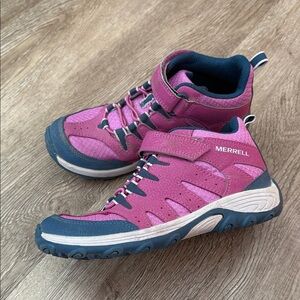 Merrell Kids' Fuchsia and Navy Sneakers